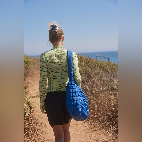 FREE PEOPLE Movement High Jump Printed Logo Long Sleeve - Picture 3 of 8